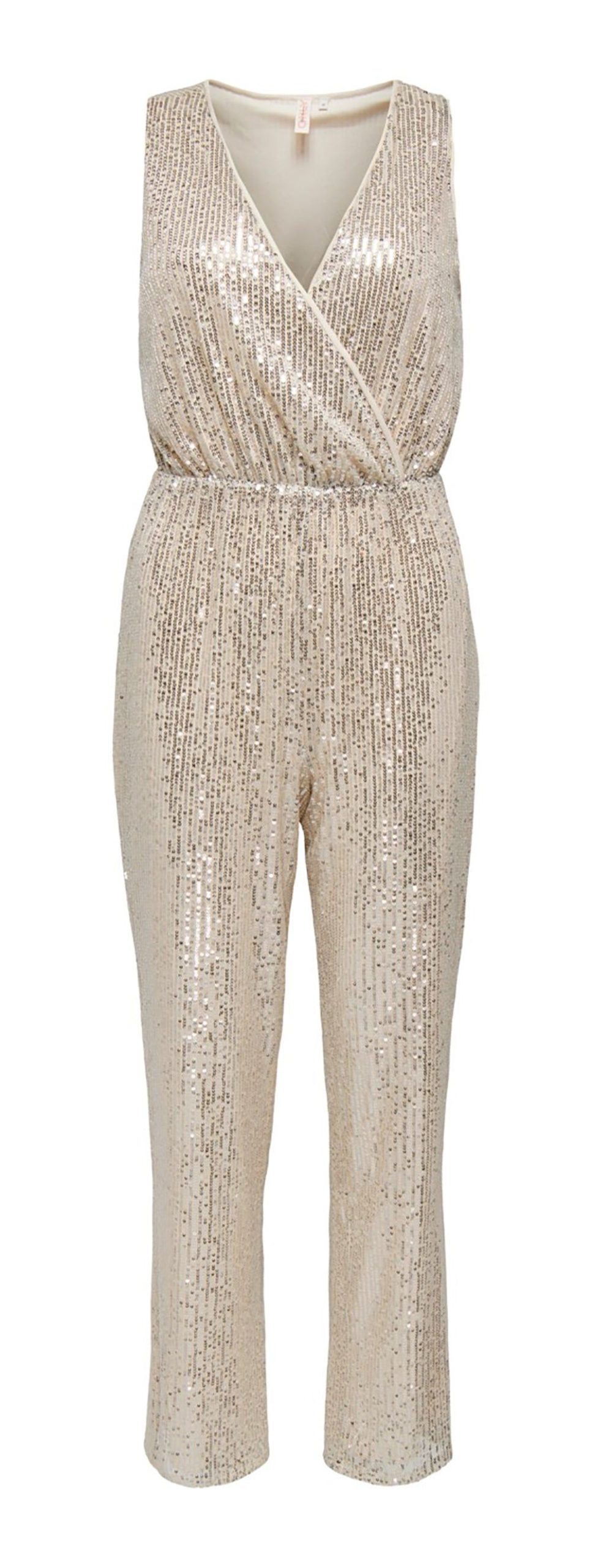 Abito Donna Smanicato Dorato