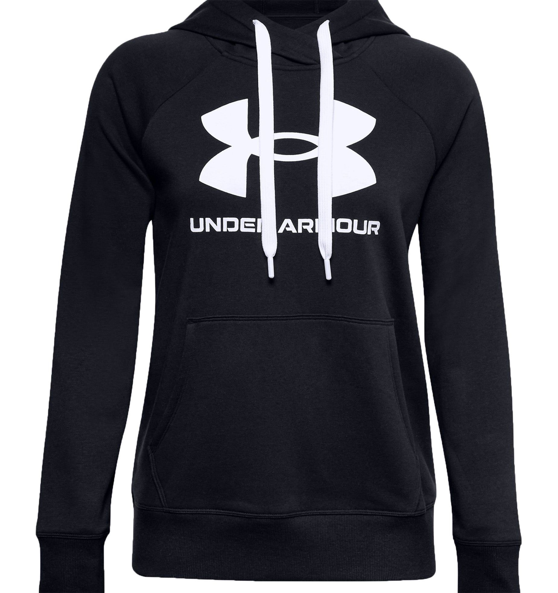 Felpa Donna con Cappuccio Rival Fleece Logo