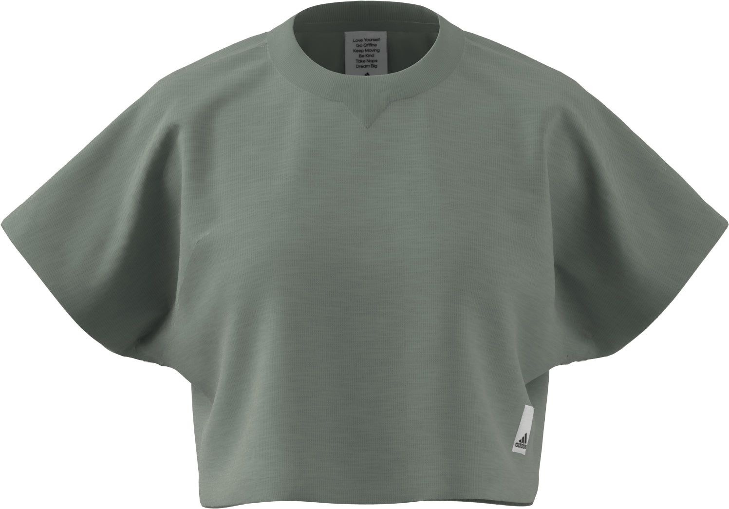 T-shirt Donna Lounge Terry Crop Top