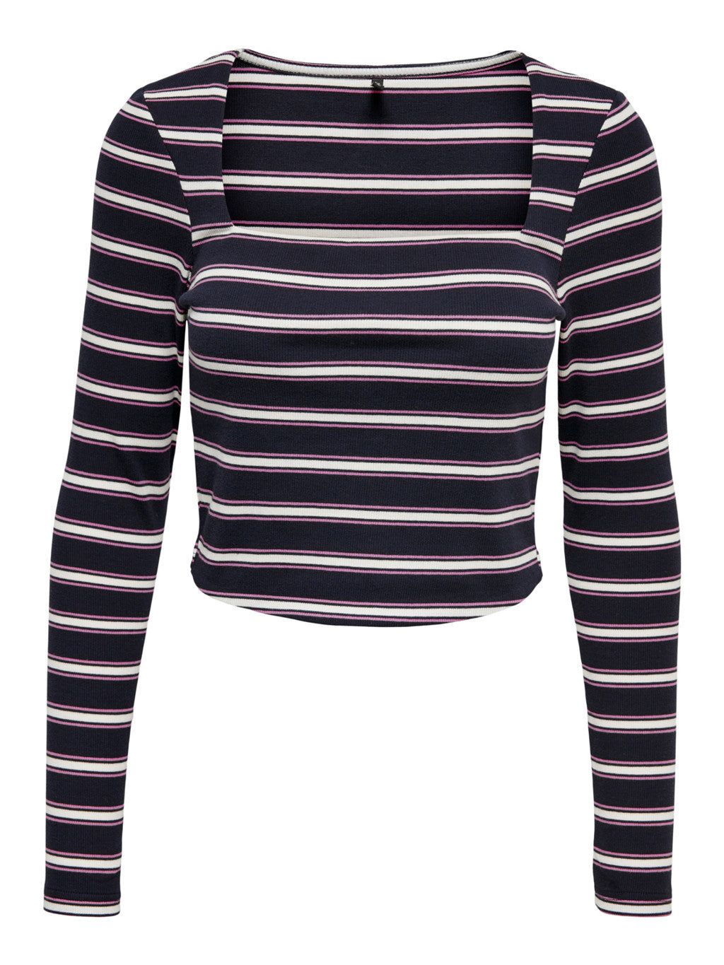 T-Shirt Donna Squareneck Stripe