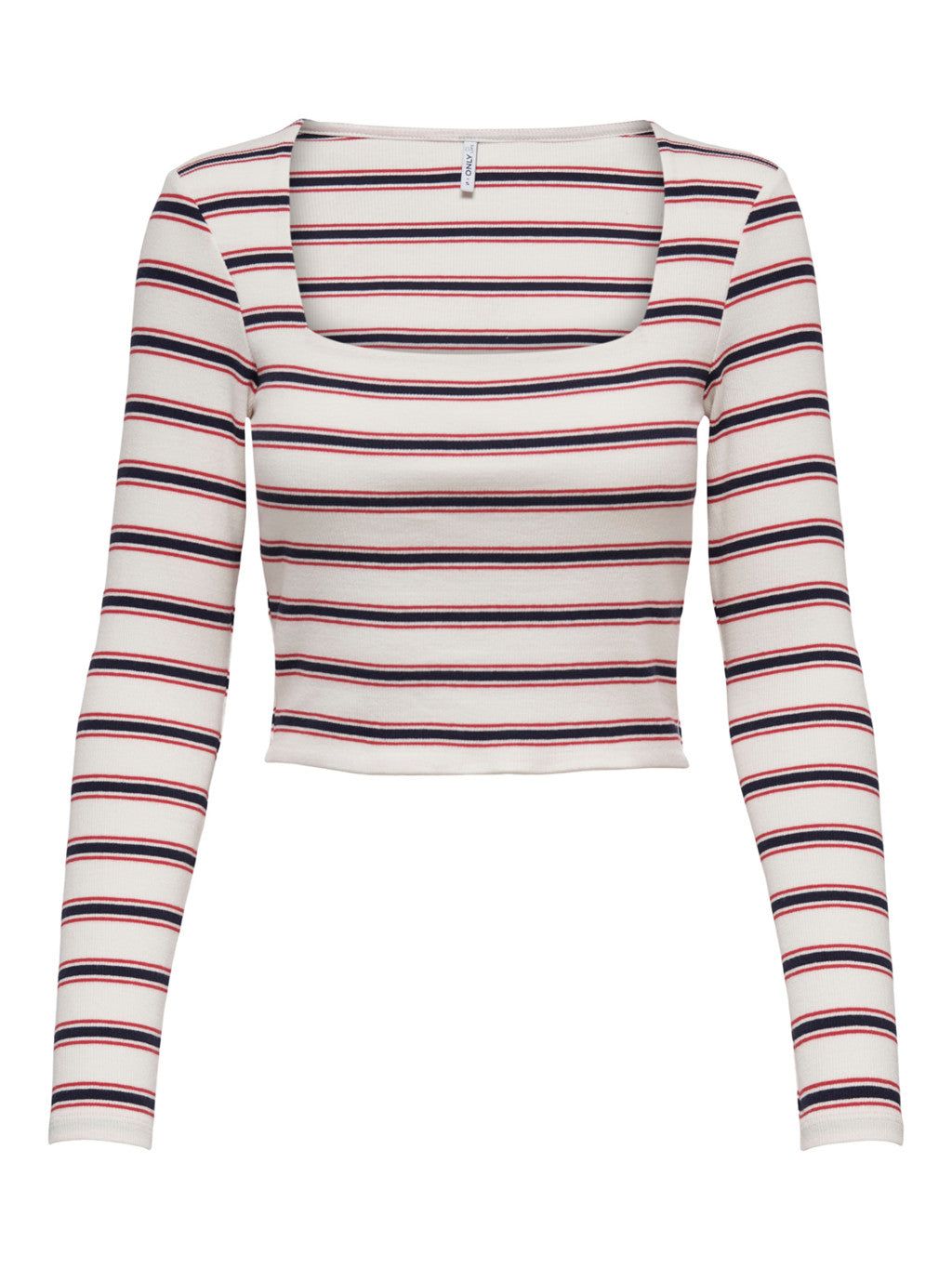 T-Shirt Donna Squareneck Stripe
