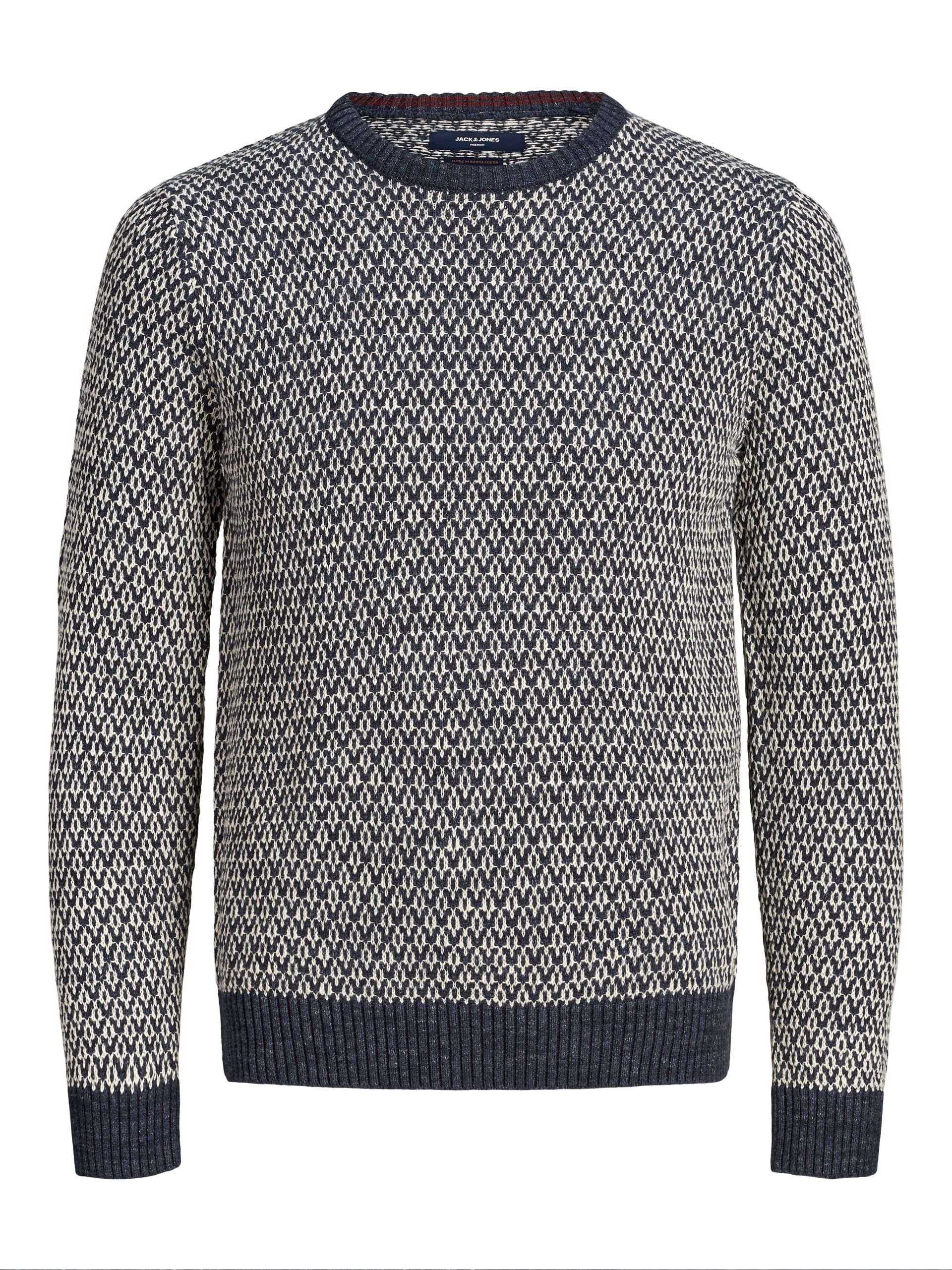 Pullover uomo texure a maglia