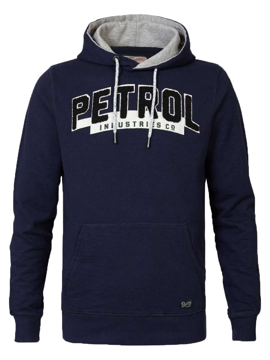 Felpa Uomo Petrol Logo