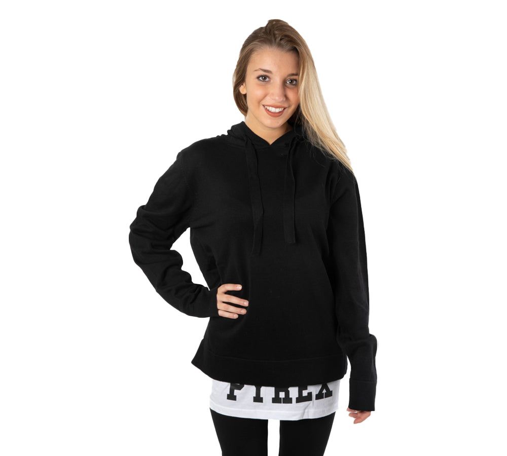 Felpa Donna Over CappuccioABCBD_IT_0003_00000000092546_6_0_L