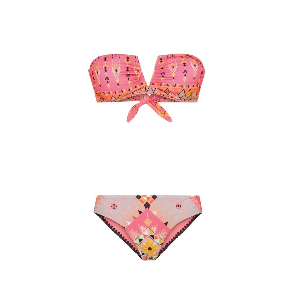 Costume Donna Fascia V Slip Coulotte