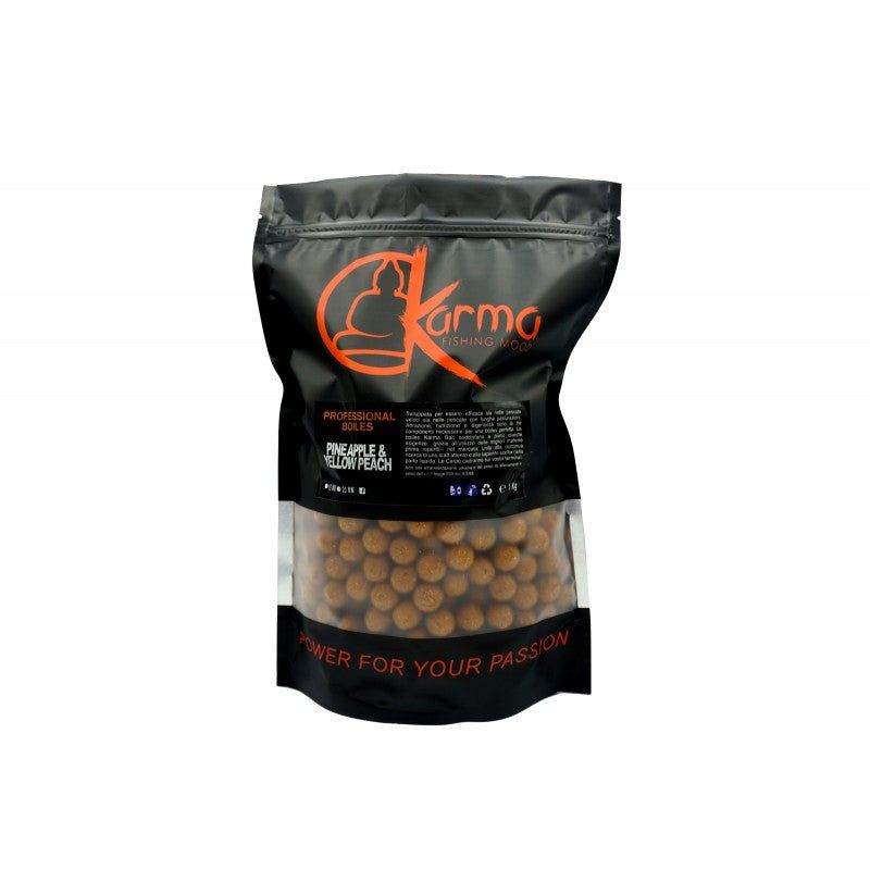 Boilies solubili Yellow Peach & Pineapple 20 mm