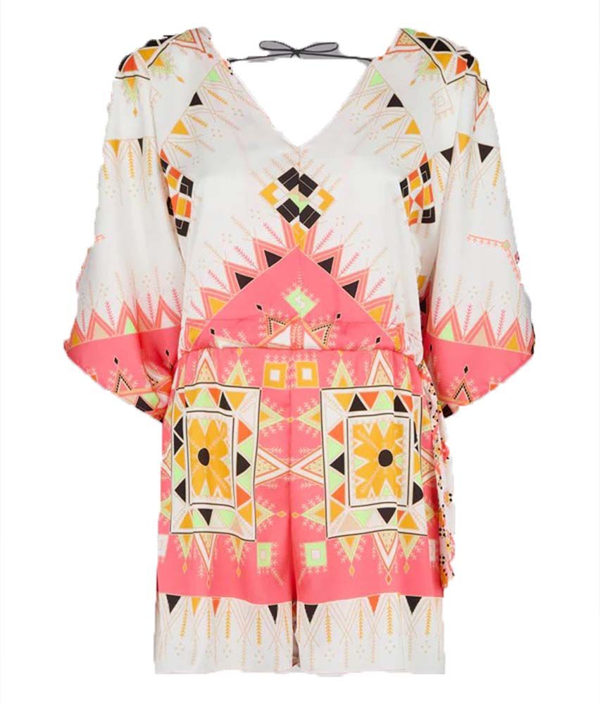 Tuta Donna Corta Fantasia