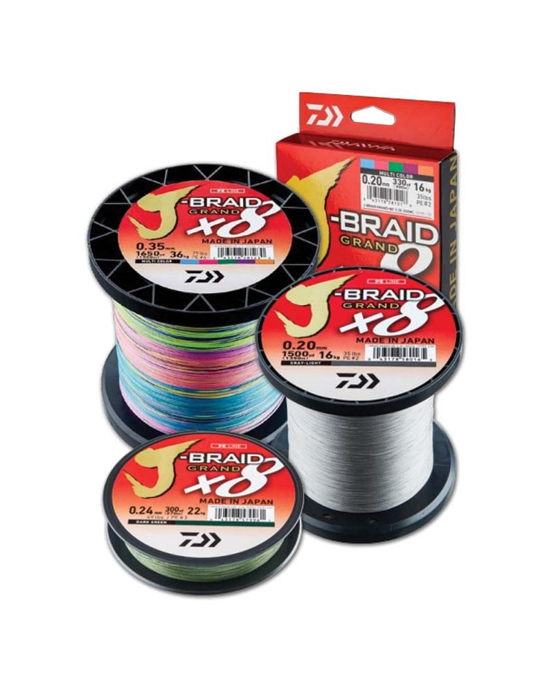 Trecciato J-Braid X8 Grand 135m 0,20mm - Image 3