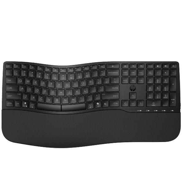 HP Tastiera 685 Comfort Dual-Mode (HP 685 - Tastiera - modalit? duale, layout a 3 zone, multi-dispositivo, 23 tasti programmabili, rilevamento automatico del sistema operativo, corsa bassa dei tasti