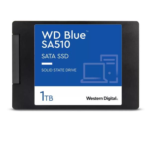 Western Digital Blue SA510 1 TB 2.5 Serial ATA III (WD Blue SA510 WDS100T3B0A-00AXR0 - SSD - 1 TB - interno - 2.5 - SATA 6Gb/s)