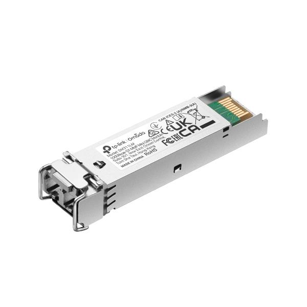 TP-Link Omada SM311LM modulo del ricetrasmettitore di rete Fibra ottica 1250 Mbit/s mini-GBIC/SFP 850 nm (8-PACK 1G ST SFP MODULE - MULTI-MODE 550M 62.5/125UM)