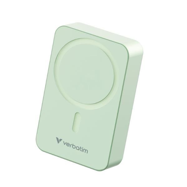 Verbatim Charge 'n' Go Essentials 20000 mAh Carica wireless Verde (Verbatim Charge Go Mag Wless 20000 Grn)