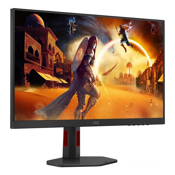 AOC G4 Q27G4SRU Monitor PC 68,6 cm [27] 2560 x 1440 Pixel Quad HD LED Nero, Rosso (AOC 27 IPS MONITOR Q27G4SRU)