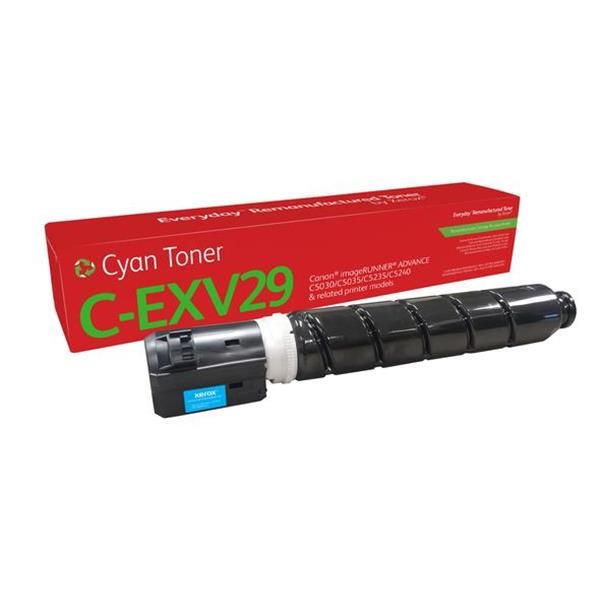 Toner rigenerato Everyday™ di Xerox Ciano compatibile con Canon C-EXV29 [2794B002AB], Capacità standard (EVERYDAY REMANUFACT. TONER REPL - CANON C-EXV29 CYAN [2794B002AB])