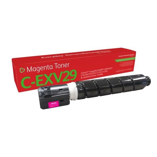 Toner rigenerato Everyday™ di Xerox Magenta compatibile con Canon C-EXV29 [2798B002AB], Capacità standard (EVERYDAY REMANUFACT. TONER REPL - CANON C-EXV29 MAGENTA 2798B002AB)
