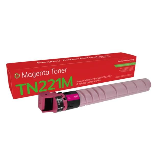 Toner rigenerato Everyday™ di Xerox Magenta compatibile con Konica Minolta A8K3330 [A8K3330], Capacità standard (EVERYDAY REMANUFACT. TONER REPL - KONICA M. TN221M MAGENTA A8K3330)