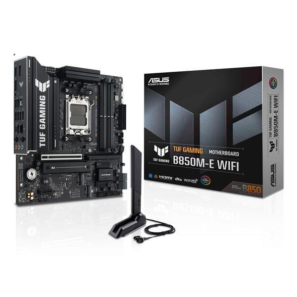 ASUS TUF GAMING B850M-E WIFI AMD B850 Socket AM5 micro ATX (ASUS TUF GAMING B850M-E WIFI AM5 Motherboard)