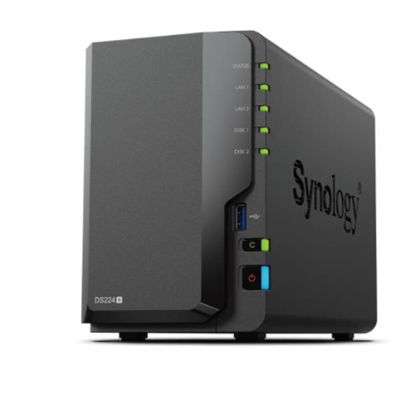 Synology DiskStation DS225+ 2 Bay NAS Desktop Intel® Celeron® J4125 2 GB DDR4 Synology DSM Nero (Synology DS225+ 2-bay Plus series - Intel Celeron J4125 quad-core; 2GB non-ECC DDR4 SODIMM upgradable