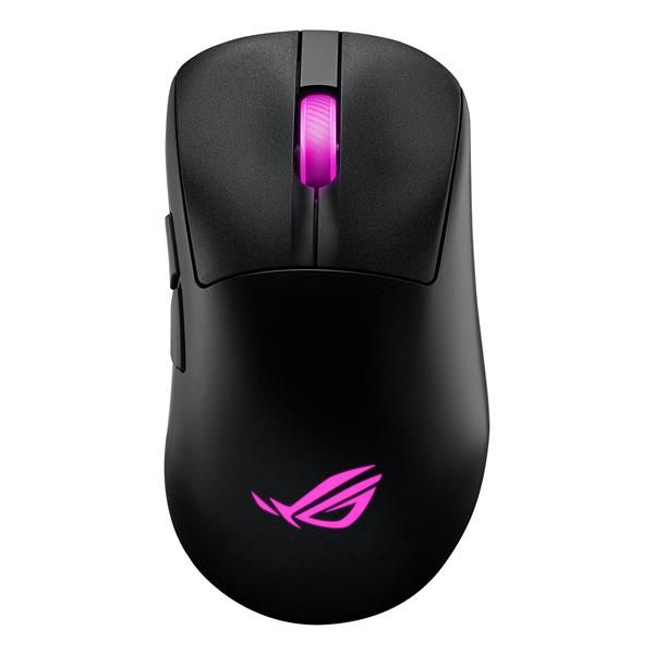 ASUS ROG Keris II Origin BLK mouse Gaming Mano destra RF Wireless + Bluetooth + USB Type-A Ottico 42000 DPI (ASUS ROG Keris II Origin Wireless Gaming Mouse, Black)