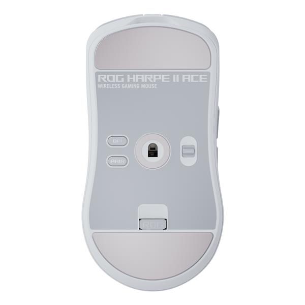 ASUS ROG Harpe II Ace mouse Gaming Mano destra RF Wireless + Bluetooth + USB Type-A Ottico 42000 DPI (ASUS ROG Harpe II Wireless Esports Gaming Mouse, Black)