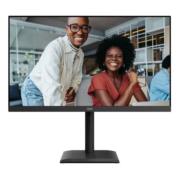AOC E4 U27E4CV Monitor PC 68,6 cm [27] 3840 x 2160 Pixel 4K Ultra HD LED Nero (U27E4CV 27IN 16:9 IPS 60HZ - 3840X2160 4MS 1200:1 HDMI X 2X 2)