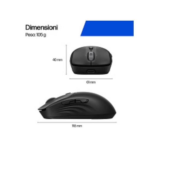 HP Mouse wireless ricaricabile 700 (HP 700 RECHBL WRLS MSE EURO)