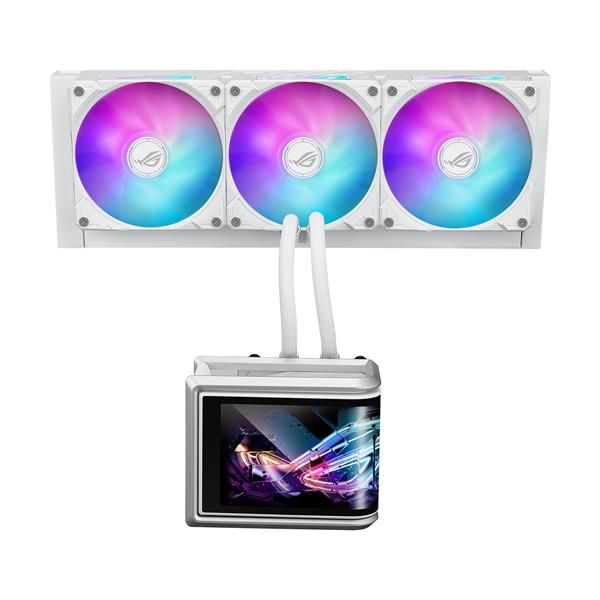 ASUS ROG Ryuo IV SLC 360 ARGB White Edition Processore Raffreddatore di liquidi tutto in uno 12 cm Bianco (ASUS ROG RYUO IV SLC 360 COOLER)
