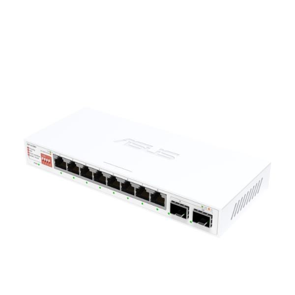 ASUS QG-U1080 Non gestito 2.5G Ethernet [100/1000/2500] Bianco (ASUS 8-PORT + 2 10G SFP+ SWITCH QG-U1080)