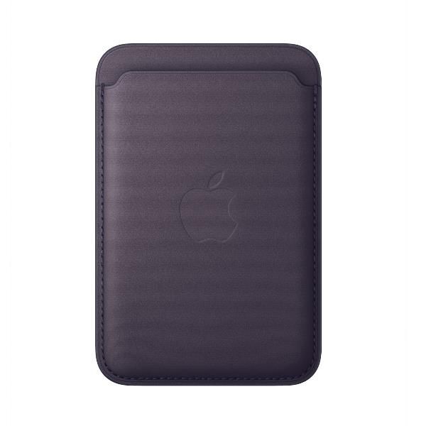 Apple Portafoglio MagSafe in tessuto FineWoven per iPhone - Viola mezzanotte (IPHONE FINEWOVEN WALLET MAGSAFE PUR)