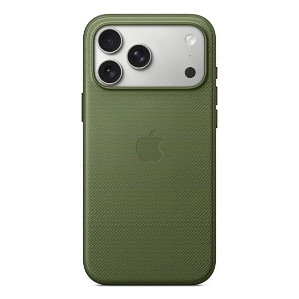 Apple Custodia MagSafe in tessuto TechWoven per iPhone 17 Pro Max - Verde (IPHONE 17 PRO MAX TWOVE CASE GREEN)