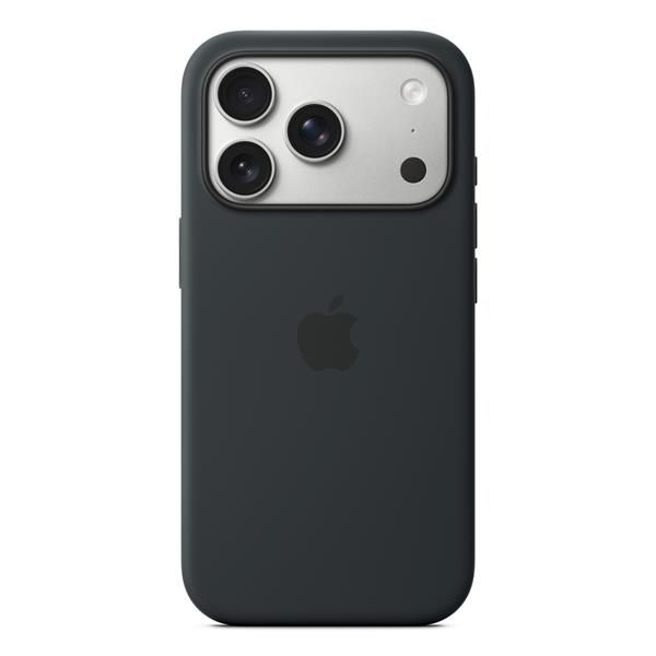 Apple Custodia MagSafe in silicone per iPhone 17 Pro - Nero (IPHONE 17 PRO SIL CASE MSAFE ? BLACK)