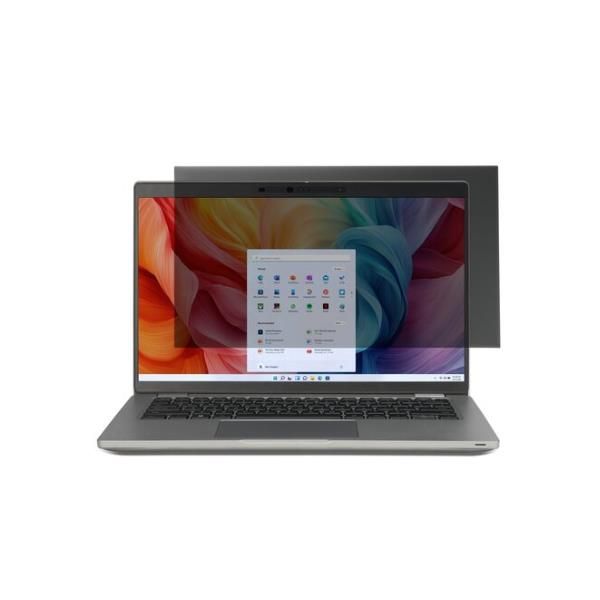 Kensington Filtro per la privacy ad alta chiarezza per laptop da 15,6'' 16:10 (Kensington High Clarity - Notebook privacy filter - 2-way - adhesive, hinge tabs - 15.6)
