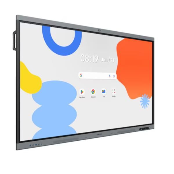 Samsung LH65WAFPLGC lavagna interattiva 165,1 cm [65] 3840 x 2160 Pixel Touch screen Nero, Grigio (E-BOARD WA65FX-P)