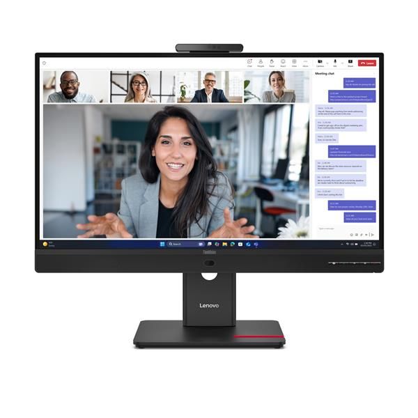 Lenovo ThinkVision T24-4v Monitor (Lenovo ThinkVision T24-4v - Monitor a LED - 1920 x 1080 Full HD [1080p] @ 120 Hz - IPS - 250 cd/m? - 1500:1 - 4 ms - HDMI, VGA, DisplayPort, USB-C - altoparlanti -