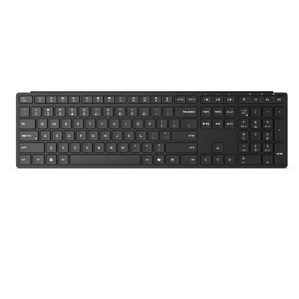 Lenovo Multi-Mode Pro 6000 - Tastiera - senza fili - 2.4 GHz, Bluetooth - QWERTY - italiana - nero eclisse - confezione brown box
