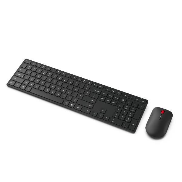 Lenovo 4X31S04830 tastiera Mouse incluso Casa/ufficio RF senza fili + Bluetooth Italiano Nero (Lenovo Multi-Mode Pro Combo 6000 - Set mouse e tastiera - senza fili - 2.4 GHz, Bluetooth 5.3 - QWERTY -