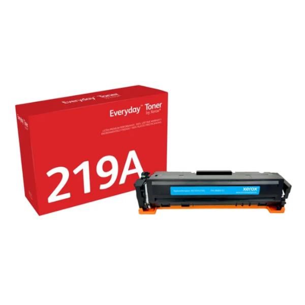 Toner Everyday™ di Xerox Ciano compatibile con HP 219A [W2191A], Capacità standard (EVERYDAY CYAN TONER REPLACES HP - 219A [W2191A] STANDARD CAPACITY)