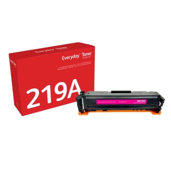 Toner Everyday™ di Xerox Magenta compatibile con HP 219A [W2193A], Capacità standard (EVERYDAY MAGENTA TONER REPLACES - HP 219A W2193A STANDARD CAPACITY)