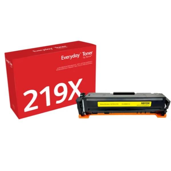 Toner Everyday™ di Xerox Giallo compatibile con HP 219X [W2192X], Alta capacità (EVERYDAY YELLOW TONER REPLACES - HP 219X [W2192X] HIGH CAPACITY)