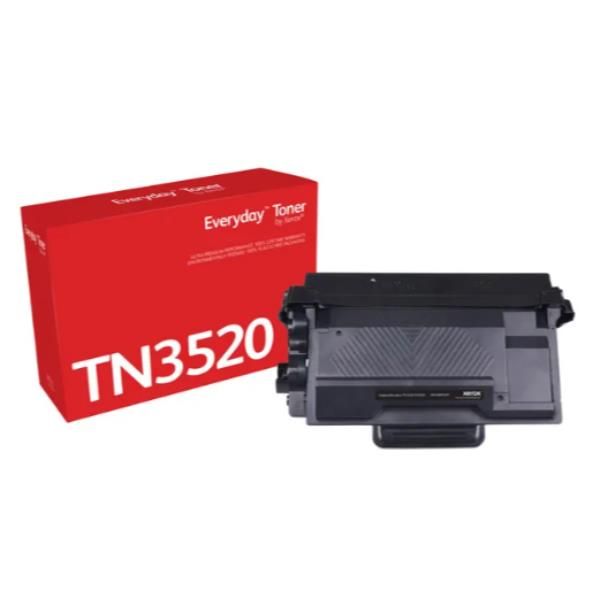 Toner Everyday™ di Xerox Nero compatibile con Brother TN3520, Capacità ultra (EVERYDAY BLACK TONER REPLACES - BROTHER TN3520 ULTRA HIGH CAPACI)
