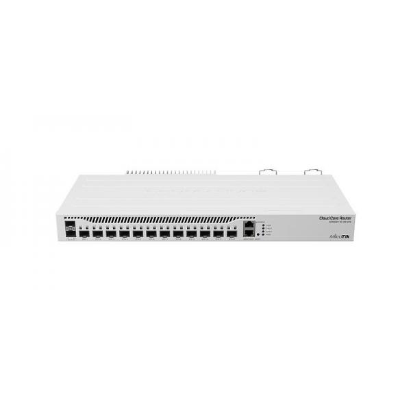 Mikrotik Ccr2004-1G-12s+2xs Router Cablato Gigabit Ethernet Bianco (mikrotik Ccr2004 Cloud Core Router 10gb Sfp+ 25gb Sfp28 [routeros L6] - Ccr2004-1