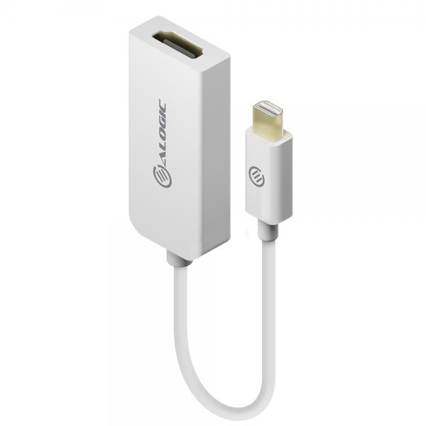 Alogic MdP-HdmI-Aic Cavo E Adattatore Video 0,15 M Mini Displayport Bianco