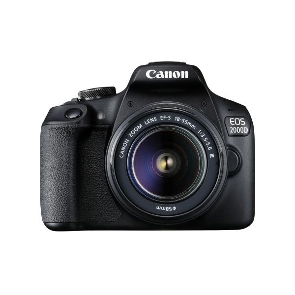 Canon Eos 2000d Bk 18-55 Is + Sb130 +16gb Eu26 Kit Fotocamere Slr 24,1 Mp Cmos 6000 X 4000 Pixel Nero (camera Eos 2000d 18-55+sb130+1 - 6gb - Warrant