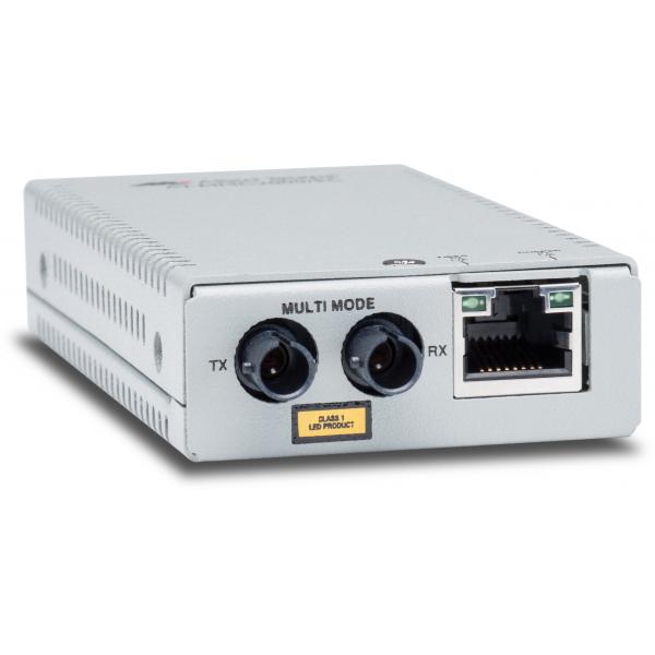 Allied Telesis AT-Mmc2000/sT-960 Convertitore Multimediale Di Rete 1000 Mbit/s 850 Nm Modalità Multipla Grigio (1000sx/st To 10/100/1000t Taa - 990-0