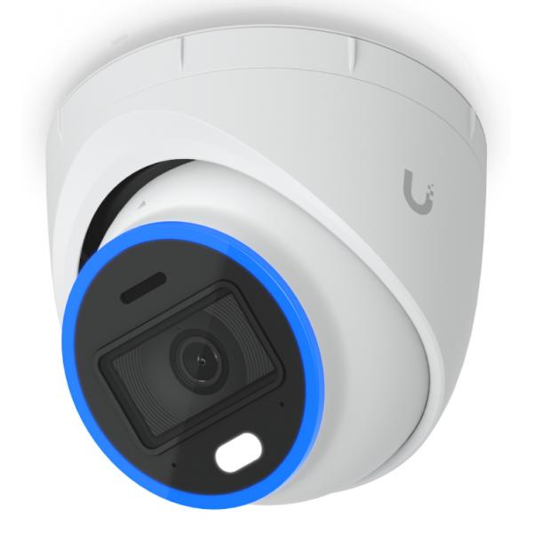 Ubquiti AlL-Weather VandaL-Proof 4k Poe+ Turret Camera With Enhanced Ai Capabilities And Ir And Visible Leds For Night Vision.