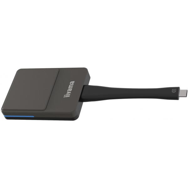 Iiyama Wp D002c Dongle Smart Tv Usb 4k Ultra Hd Nero, Argento (usb Type C Eshare Dongle Allow Sharing Of Content)