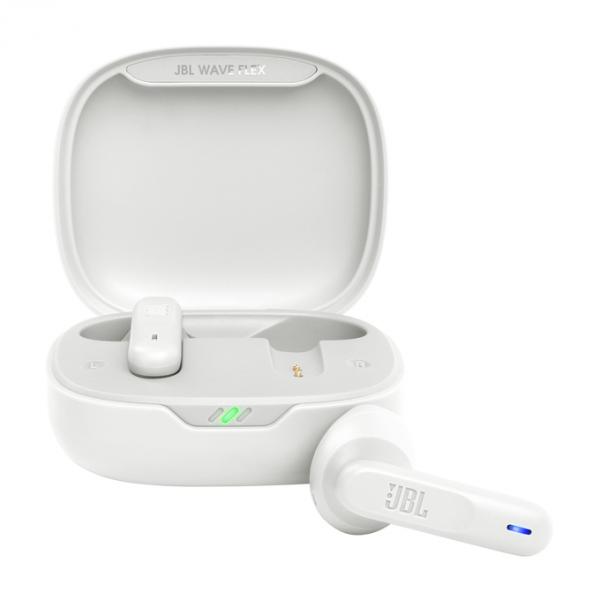 Jbl Wave Flex Auricolare True Wireless Stereo [tws] IN-Ear Chiamate/musica/sport/tutti I Giorni Bluetooth Bianco (jbl Wave Flex -Nappikuulokkeet, Val