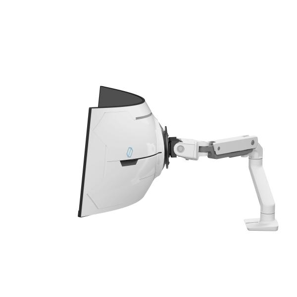 Ergotron Hx Series Hx Arm With Very Heavy Duty Pivot Desk 144,8 Cm [57] Scrivania Bianco (hx Arm With Very Heavy Duty - Pivot Desk Mount Bwt)