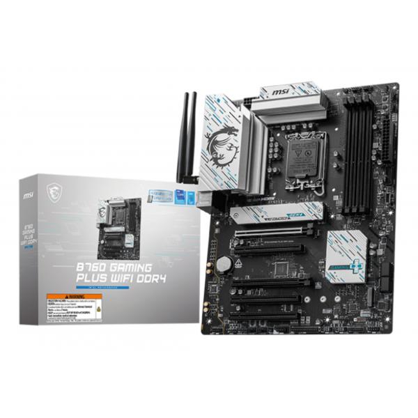 Msi B760 Gaming Plus Wifi Ddr4 Scheda Madre Intel B760 Lga 1700 Atx