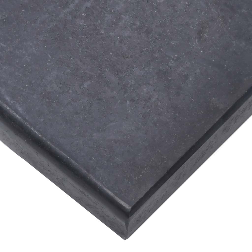 Base Per Ombrellone Nera 40x28x4 Cm In Granito - Image 5